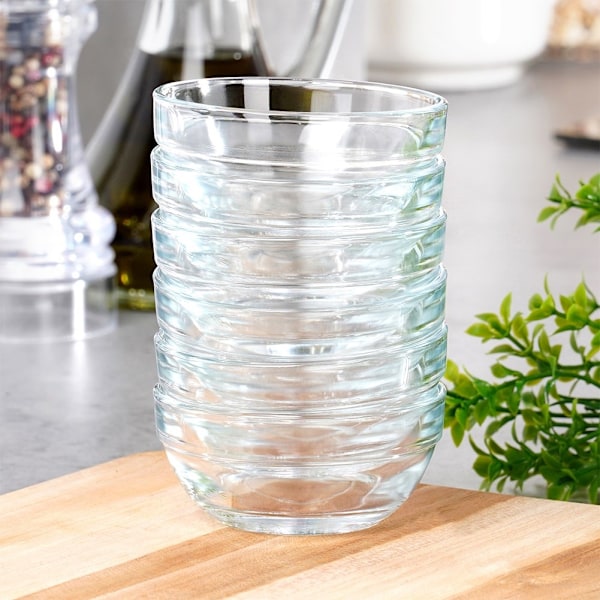 Glasskålar 7,5 cm, 80 ml 6 st.