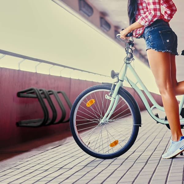 Cykelstativ til 4 cykler