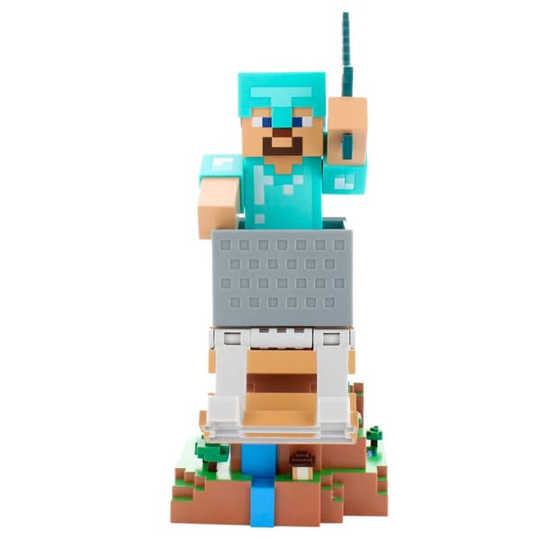 Minecraft Diamond Steve-figur, 20 cm samlelegetøj