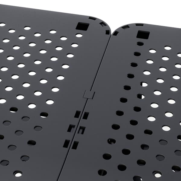 Vit skoförvaring, 6-pack – Smal, platsbesparande design