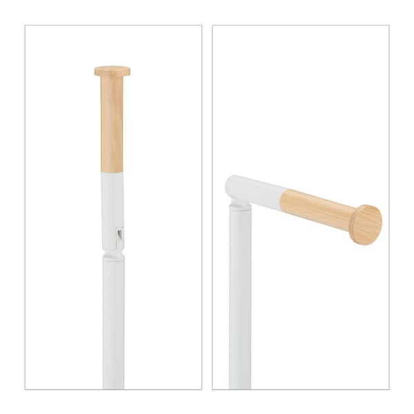 WC-istuin bambua ja ruostumatonta terästä
