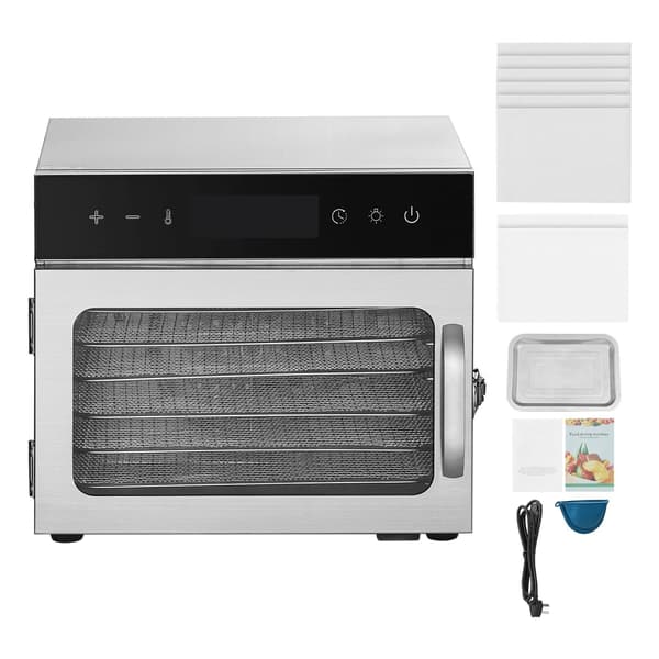 Mattorkmaskin, 6 rostfria brickor, 400W, 24 timmars timer