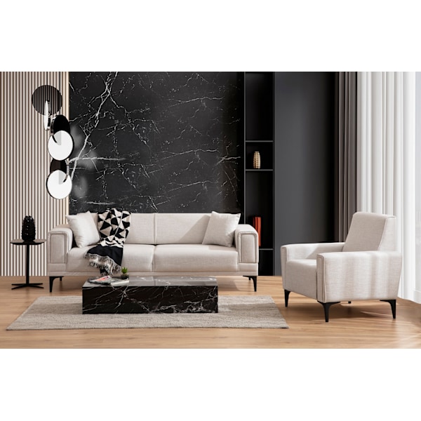 1-sædet sofa Horizon - Ecru