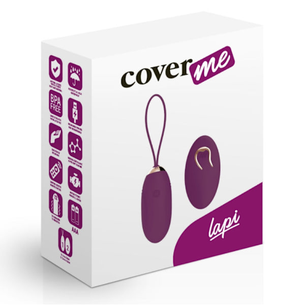 Coverme - Lapi Lilac fjernbetjeningsæg