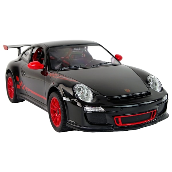 Musta Porsche 911 GT3 RS R/C -auto: realistinen, kestävä hauska!