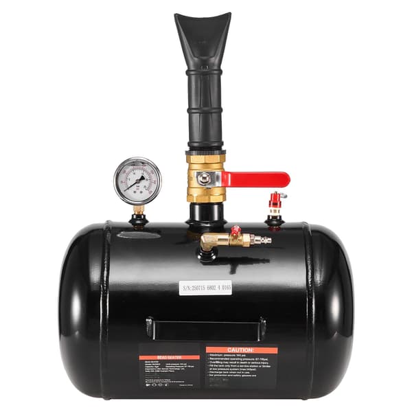 Däckvulstfyllningstank, 5 gallon, 87–116 PSI-bläster
