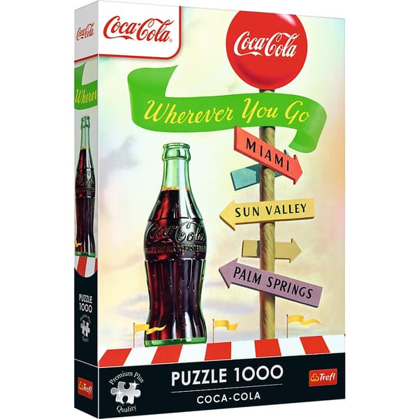 1000-palainen Coca-Cola-palapeli, 68,3 x 48 cm