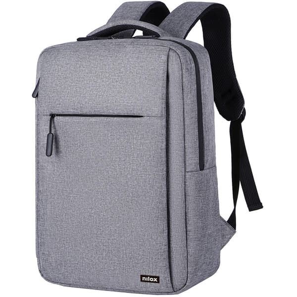 Laptoprygsæk 15,6" Grå, Vandafvisende, Polyester