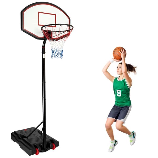 Justerbar basketkorg med stativ – 3,5 m höjd