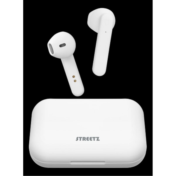 Streetz True Wireless Stereo Bluetooth -kuulokkeet - valkoinen