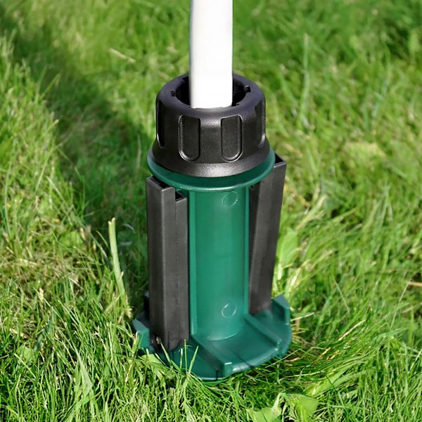 Haveparasolstativ skruet 44 cm