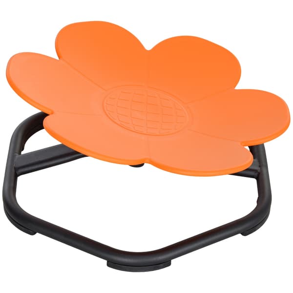 Sensorisk barnstol, roterande balanssits, plast, orange