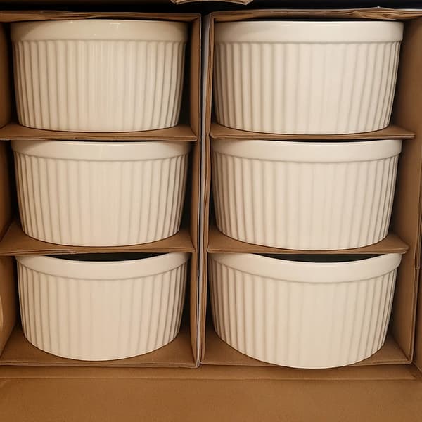 Ovnfast Ramekin Sæt, 6 stk