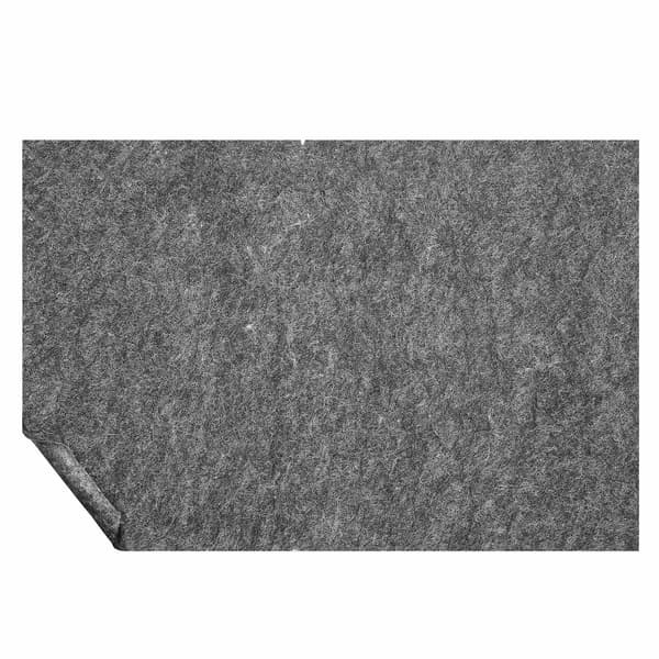Halkfri mattunderlägg, 12 mm polyesterfilt, 12 x 170 cm