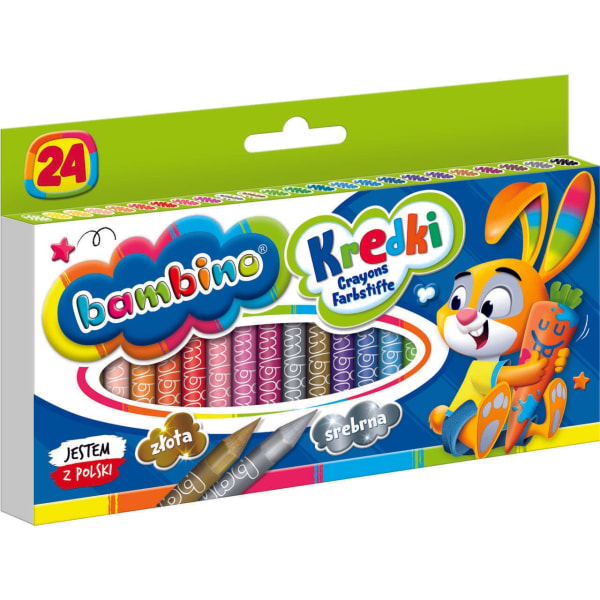 BAMBINO Graphion Crayons 24 färger