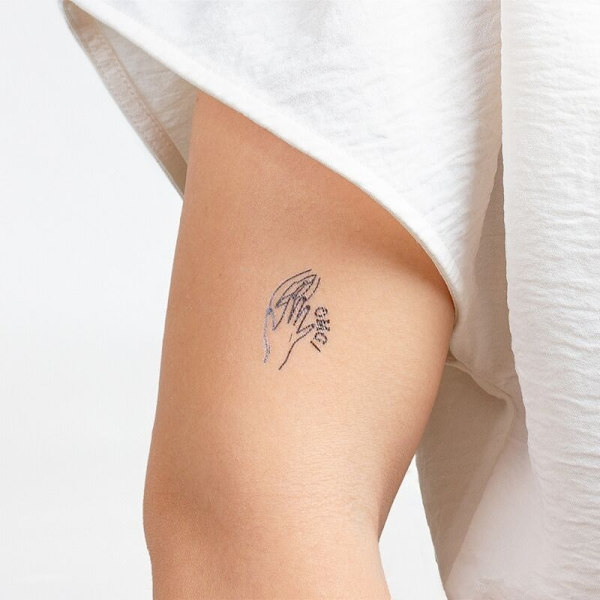 Secret Play - Set med 10 tillfälliga tatueringar Kinky Collection