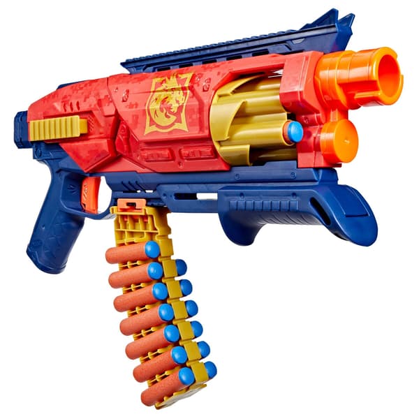 Nerf Loadout Blaster med 6-pils cylinder, opbevaringsplads til 14 pile
