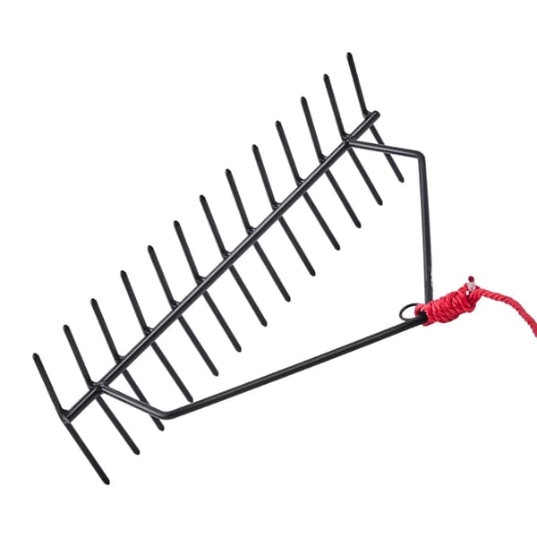 Aquatic ogräskratta 61 cm, dubbelsidig, 9 meter rep