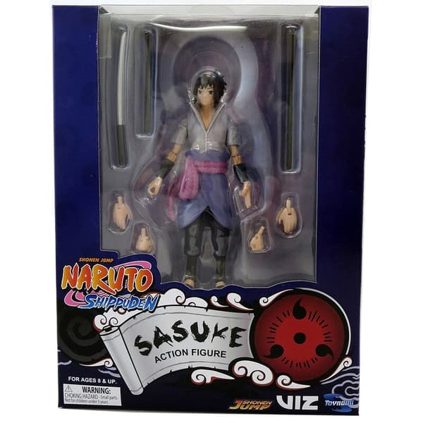 Naruto Shippuden serie 2 Sasuke Uchiha figur 10cm
