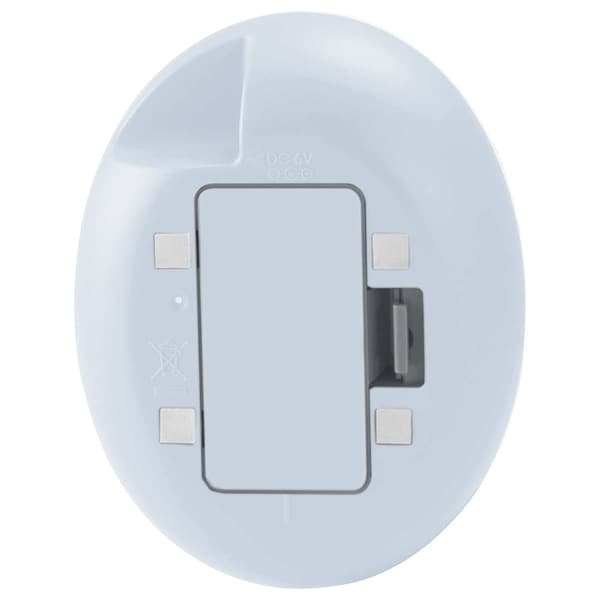Eco DECT babyalarm, hvid/blå, krystalklar lyd