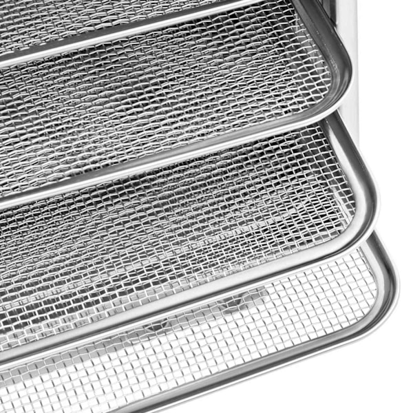 Professionel madtørretumbler 8 stativer 29x29cm 22L 800W
