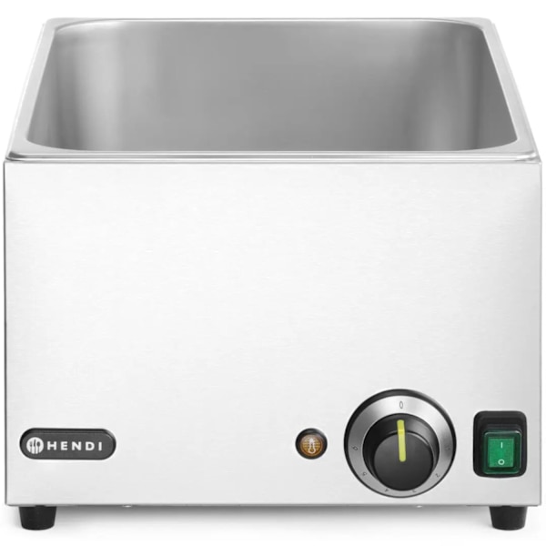 Bain-marie madvarmer 3x GN 1/3 100 mm med låg 1000 W