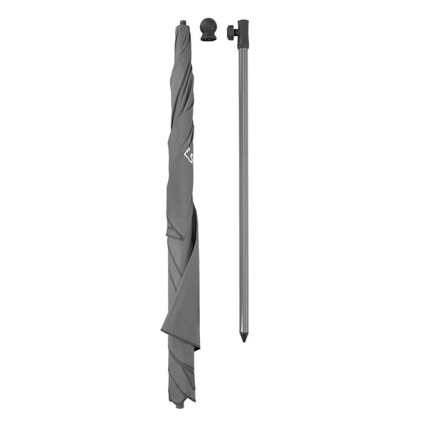 Haveparasol 220 cm, justerbar, UV-beskyttelse