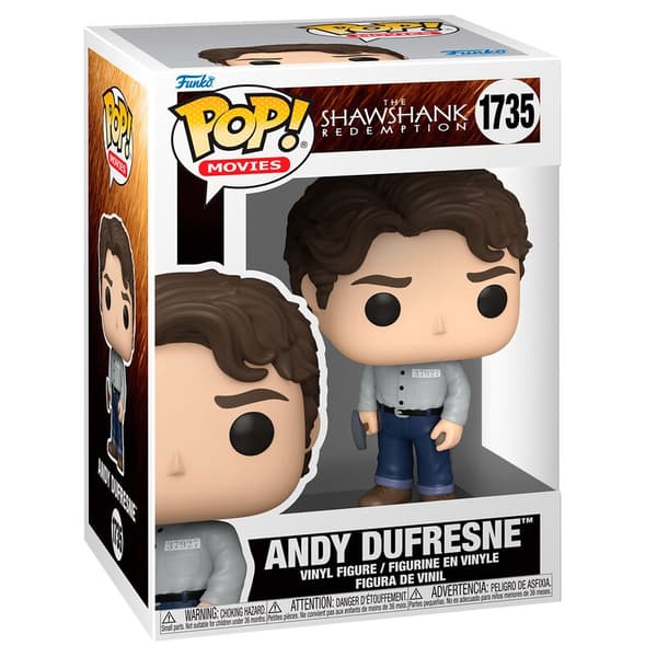 Shawshank Redemption Andy Dufresne figur, 7-tommer samleobjekt
