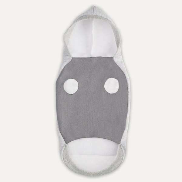 Gooeez Kangaroo Fleece Hoodie 2XS Heather Grey/Grey