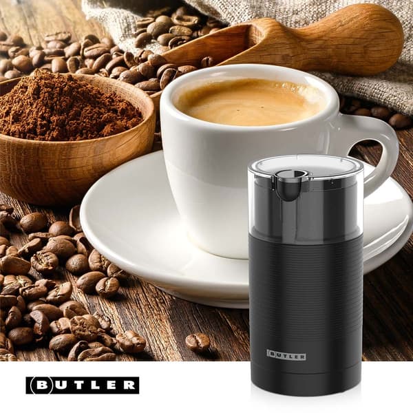 Kaffekværn, 150W, 70g Kapacitet, Sort