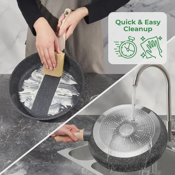 Granite Non-Stick 13-delars kokkärlsset – induktionsklar
