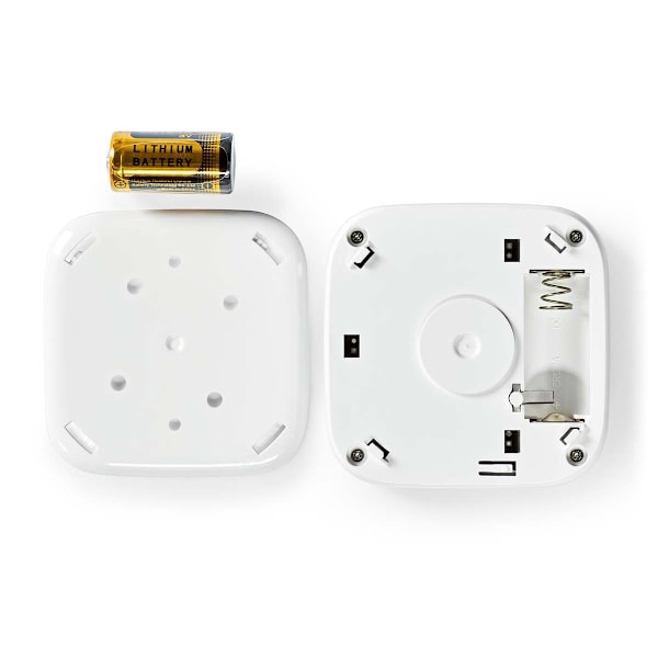 SmartLife Rökdetektor | Wi-Fi | Batteridriven | Givarens livscykel: 10 år | EN 14604 | Max. batteritid: 24 månader | 85 dB | Vit | 3 st