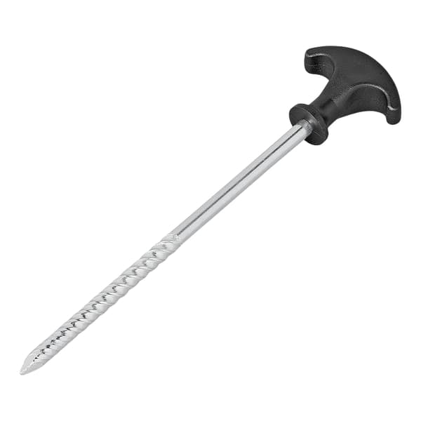 Tältpinnar, 20,5 cm galvaniserat stål, set om 6