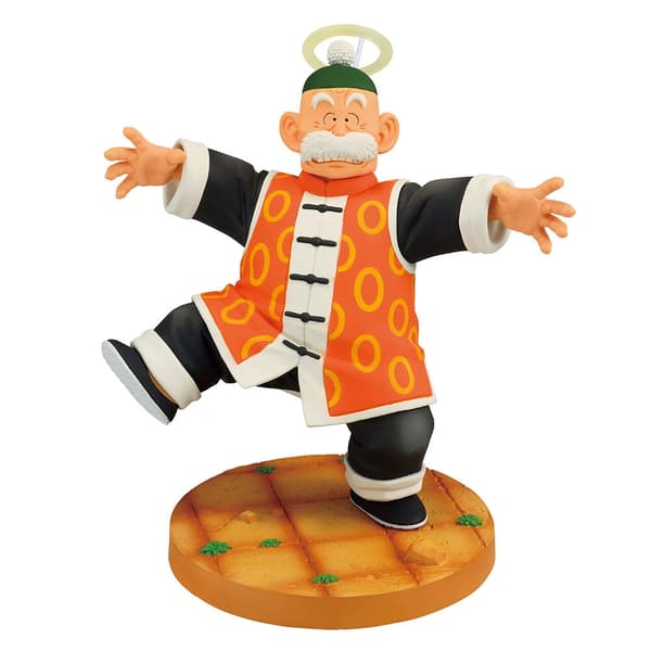 Dragon Ball Son Goku & Bedstefar Son Gohan figur, 16 cm