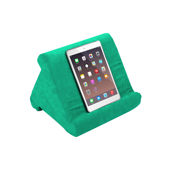 Tabletpudeholder – Grøn, multivinkel memory foam