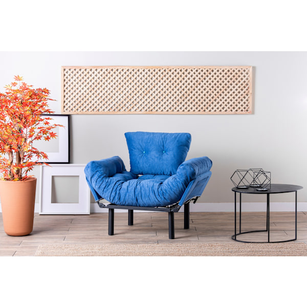 Wing Chair Nitta Single - Blå
