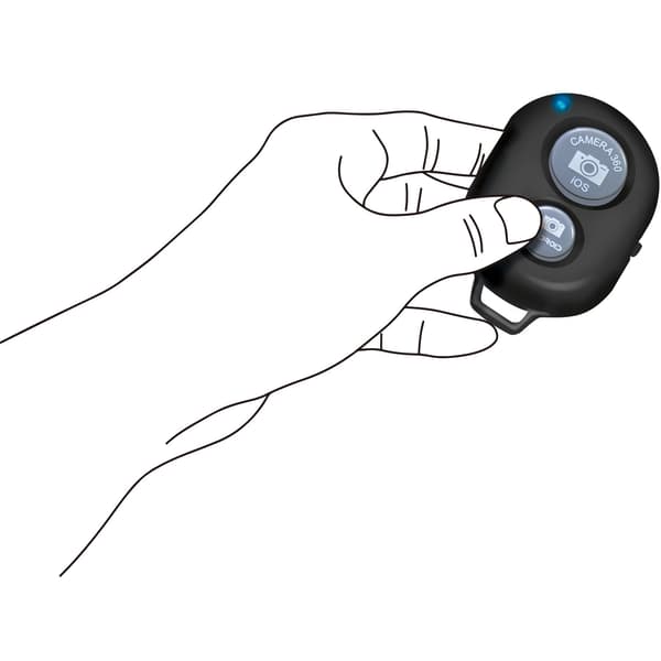 Ringlys til smartphone Ø25cm med bordstativ