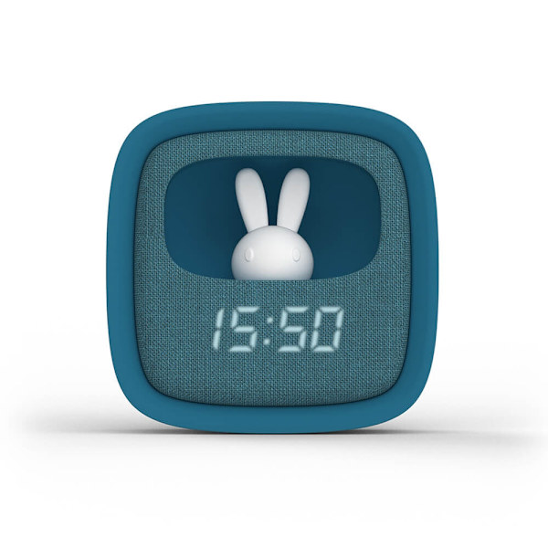MOB Alarm Clock with Light Billy Clock Dark Blue