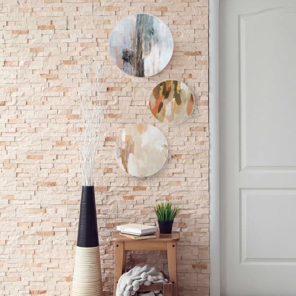 Runt set om 6 canvas