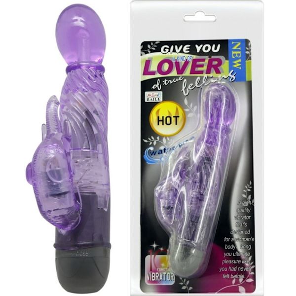 Baile - Giv dig en slags elskervibrator med lilla kanin 10 tilstande