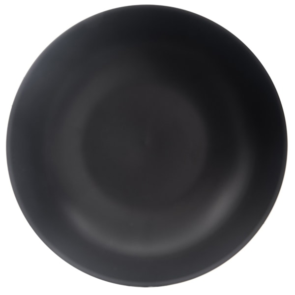 Dyb keramisk middagstallerken sort 20,5 cm, 800 ml