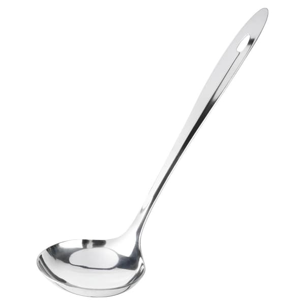 Suppeøse i rustfrit stål, 80 ml, 29 cm lang
