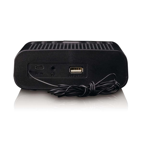 DAB+/FM-klockradio med Bluetooth och dimbar LCD-skärm
