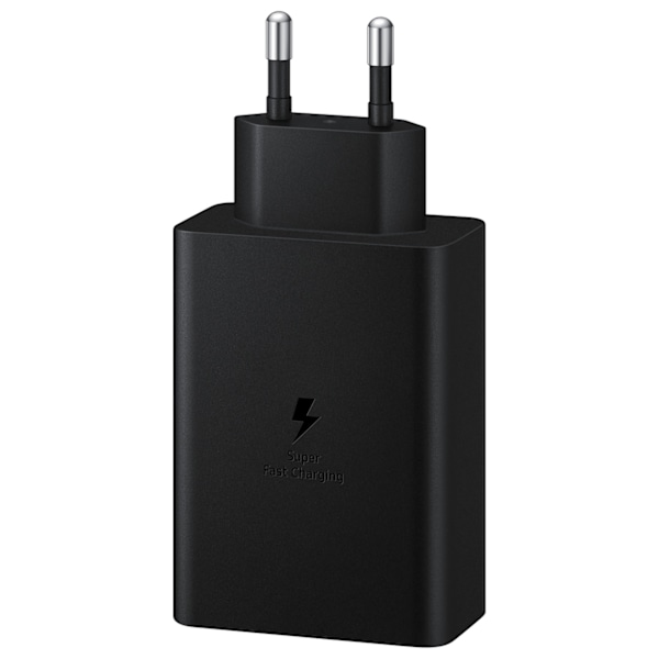 Netoplader 2x USB-C og 1x USB PPS PD 65W QC 3.0 AFC FCP sort