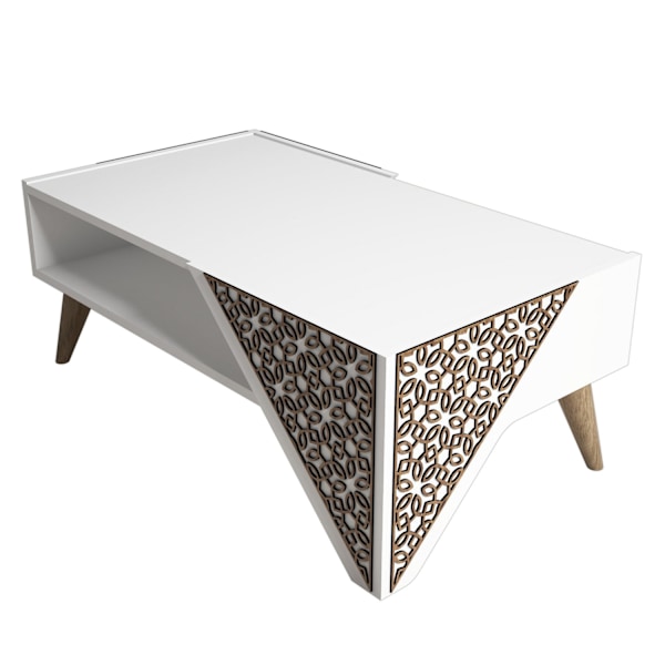 Soffbord Beril - Vit