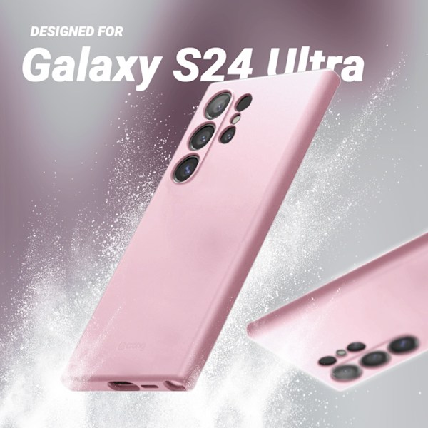 Crong Color Cover - Fodral för Samsung Galaxy S24 Ultra (Rosa)