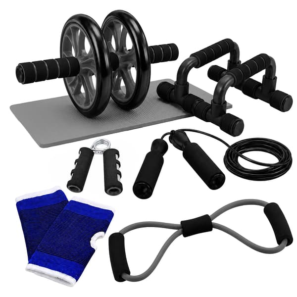 9-delat hemmagym-set – svart