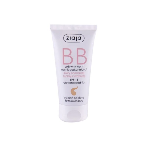 Ziaja - BB Cream Normal and Dry Skin Dark SPF15 - For Women, 50