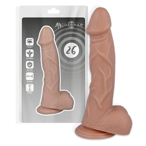 Mr Intense - 26 Realistic Cock 22 cm -O- 4,4 cm