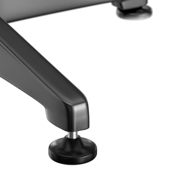 Barbord 2i1 svart 60cm höjdjusterbart fällbart